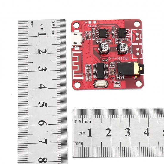 5pcs MP3 Bluetooth Decoder Board with Amplifier Wireless Audio Receiver Module For Transfer Speaker Modified Car