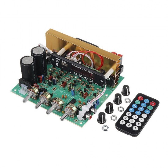 Bluetooth 2.1 Amplifier Multifunction Bluetooth TF U Disk FM AUX High Power Amplifier Board