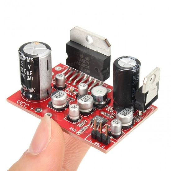 DC 12V TDA7379 38W+38W Stereo Amplifier Board W/ AD828 Preamp Super Than NE5532