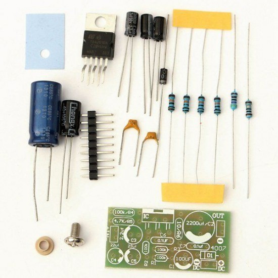 DIY TDA2030A Audio Amplifier Board Kit Mono Power 18W DC 9V-24V