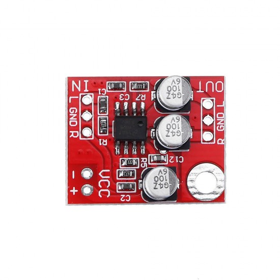 LM4881 Mini Headphone Headset Amplifier Board Audio Preamplifier Amplifiers 2.7-5.5V DC