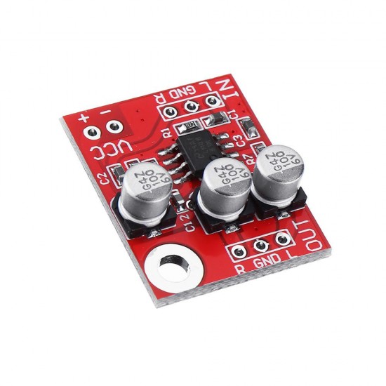 LM4881 Mini Headphone Headset Amplifier Board Audio Preamplifier Amplifiers 2.7-5.5V DC