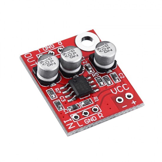 LM4881 Mini Headphone Headset Amplifier Board Audio Preamplifier Amplifiers 2.7-5.5V DC