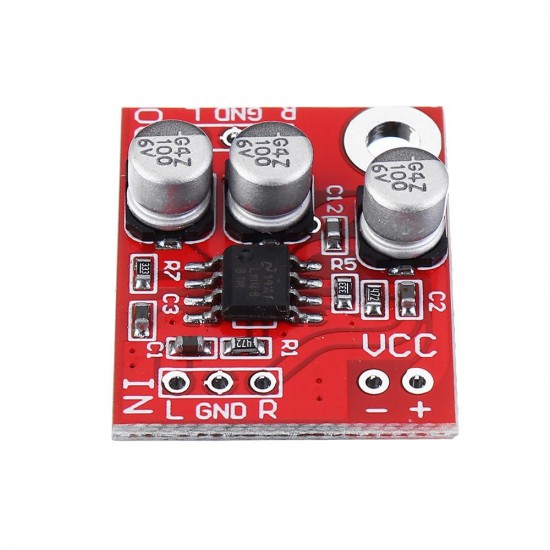 LM4881 Mini Headphone Headset Amplifier Board Audio Preamplifier Amplifiers 2.7-5.5V DC