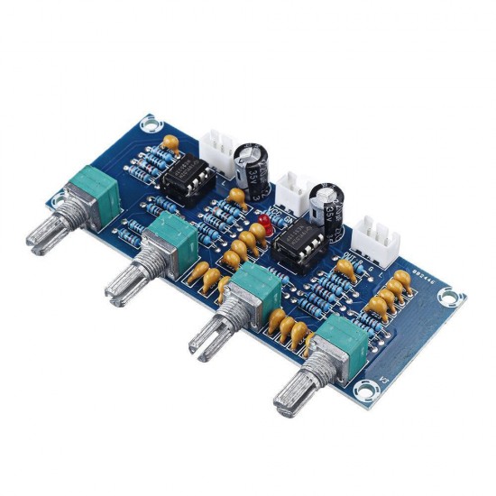 XH-A901 Digital Power Amplifier Board DC Tone Board High and Low Tone Adjustment Pre-board DC12-24V