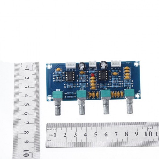 XH-A901 Digital Power Amplifier Board DC Tone Board High and Low Tone Adjustment Pre-board DC12-24V