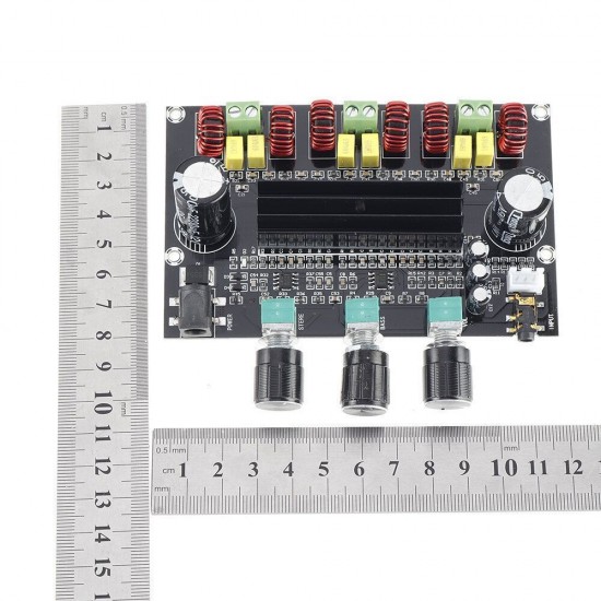 XH-M573 High Power 2.1 Channel TPA3116D2 Digital Amplifier Board 80W+80W+100W