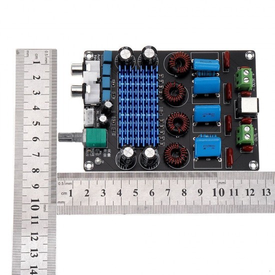 XH-M590 DC12-24V High Power 100W*2 TPA3116D2 Digital Power Amplifier Board Home Audio Amplifier Board