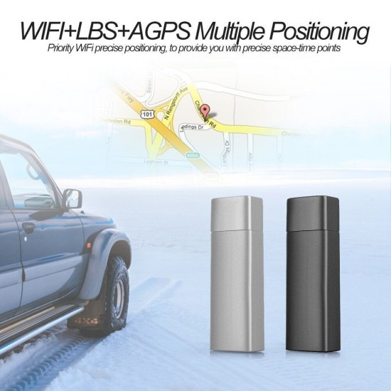 GF17 GPS Trackers Mini Portable GPS U Disk Locator Anti-lost Recording Tracking Positioning Device