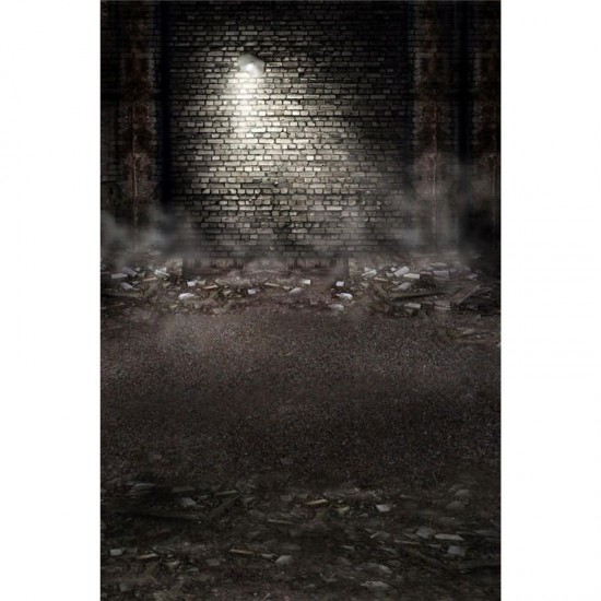 3X5FT Vinyl Brick Wall Ruins Printing Studio Backdrop Photography Prop Background