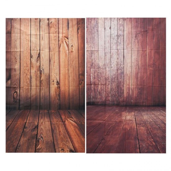 3x5FT 0.9x1.5m Wood Grain Thin Backdrop Photography Background Studio Photo Props