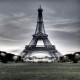 3x5FT Vinyl Eiffel Tower Background Photo Studio Prop Photography backdrop
