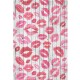 4x6FT Vinyl Pink Red Lips Wall Floor Photography Backdrop Background Studio Prop