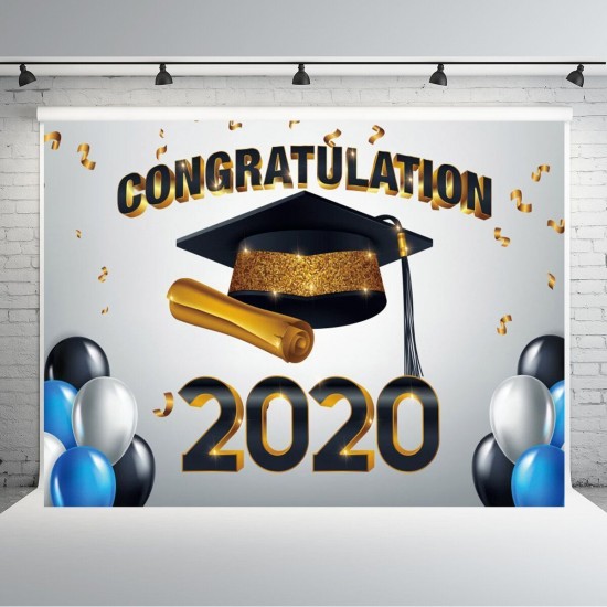 5x3FT 7x5FT 9x6FT 2020 Graduation Studio Graduation Photography Backdrops Background