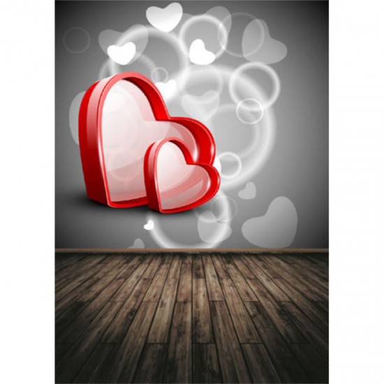 5x7FT Board Love Valentine's Day Photography Backdrop Studio Prop Background