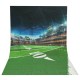 5x7FT Vinyl Football Ground Photography Backdrop Background Studio Prop