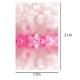 5x7FT Vinyl Pink Abstract Halo Theme Studio Photography Backdrop Photo Background