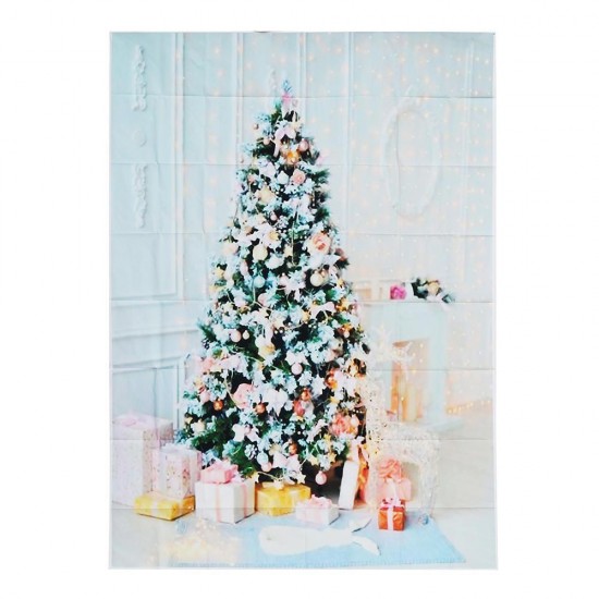5x7ft Christmas Tree Gift Photography Backdrop Studio Prop Background