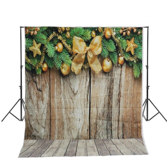 5x7ft Christmas Tree Small Bell Photography Backdrop Studio Prop Background