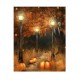 5x7ft Halloween Pumpkin Lamp Photography Backdrop Studio Prop Background