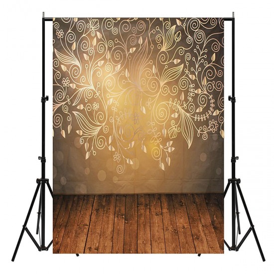 5x7ft Vinyl Wall Wood Floor Photography Backdrops Photo Studio Background Decor