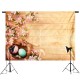 7x5FT Blooms Flower Easter Eggs Photography Backdrop Studio Prop Background