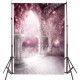 7x5ft Valentine's Day Pavilion Theme Photography Background Vinyl Fabric Studio Backdrop