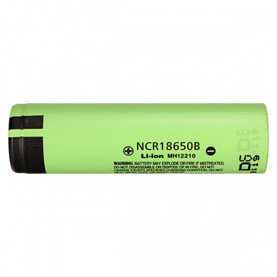 4pcs NCR18650B 3400mAH 3.7 V Unprotected Rechargeable Lithium Battery