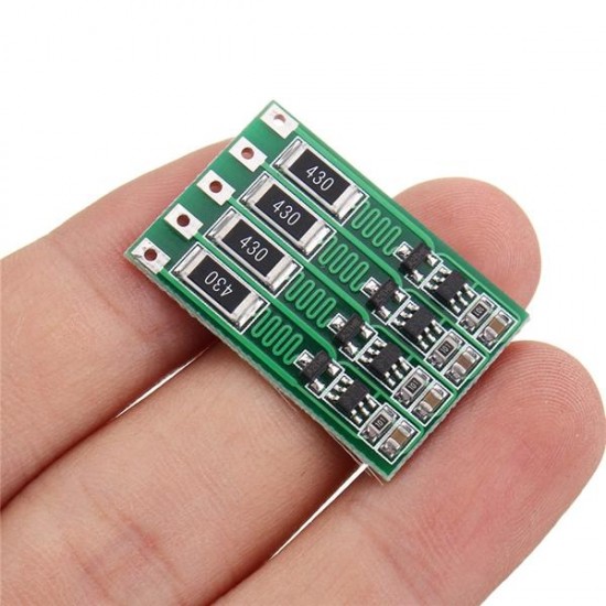 4S 16.8V BMS PCB 18650 Lithium Battery Charger Protection Board Balanced Current 100mA