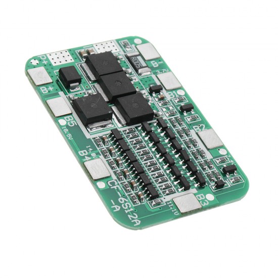 DC 24V 15A 6S PCB BMS Protection Board For Solar 18650 Li-ion Lithium Battery Module With Cell