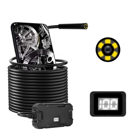 Y13 Wifi Borescope 8mm lens Diameter Resolution: 1920*1080 Hard Wire 3.5/5/10M Optional