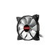 Amber Desktop Computer Case Fan 12cm 7 RGB Rainbow Colors LED Light Laptop PC Case Air Cooling Fan