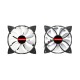 Amber Desktop Computer Case Fan 12cm 7 RGB Rainbow Colors LED Light Laptop PC Case Air Cooling Fan