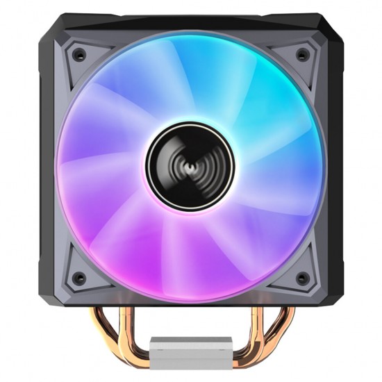 CR1100 CPU Cooler 6 Heat Pipes Colorful Light CPU Cooling Fan ARGB Sync Radiator Cooling With PWM Fans For Intel and AMD