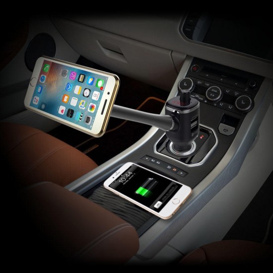 BT15 Vehicle-mounted bluetooth Stent Phone Holder bluetooth Connection