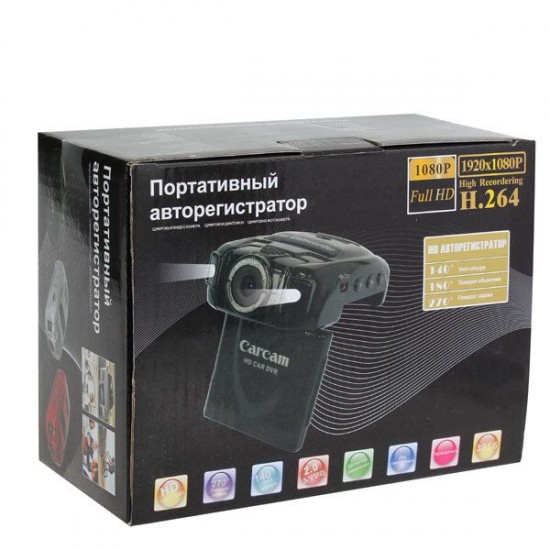 Car DVR ZH-880 2.0 inch TFT LCD Display with Full HD 1080P 30FPS