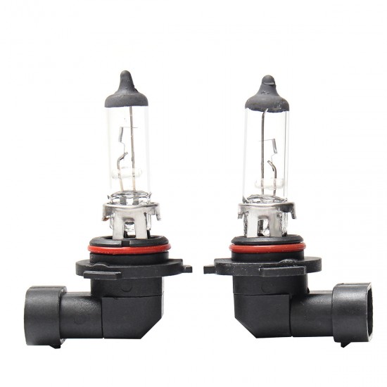 Pair Clear Car Front Driving Fog Lights Lamp with 9006 Bulbs 55W For Toyota Land Cruiser 1998-2007