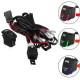 Universal 5 Pin Car 12V Waterproof LED Work Light Fog Lamp Bar Lighting Switch Relay Wiring Harness Kit