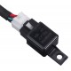 Universal 5 Pin Car 12V Waterproof LED Work Light Fog Lamp Bar Lighting Switch Relay Wiring Harness Kit