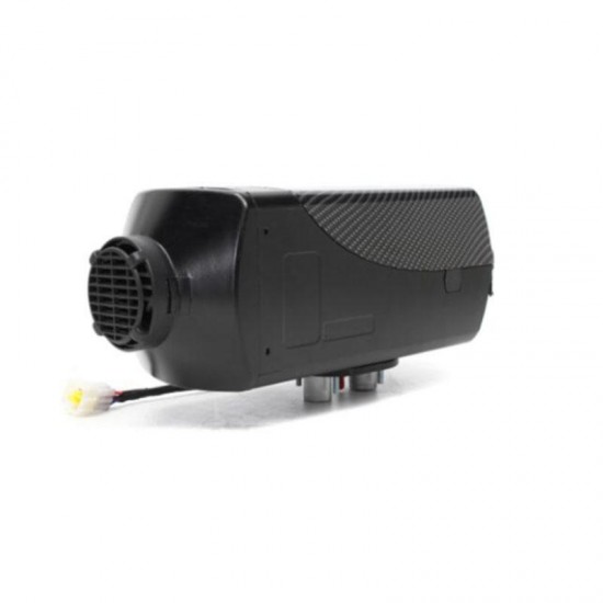 6KW 12V LCD Parking Car Heater With 3 Way 2 Tube 2 Air Outlet Silencer Remote Control