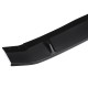 3PCS Matte Black Front Bumper Lip Spoiler Cover Trim Set for Audi A4 4-Door Model 2017-2018