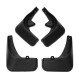 4Pcs Front And Rear Mud Flaps Car Mudguards For Peugeot Sedan 408 2010-2015