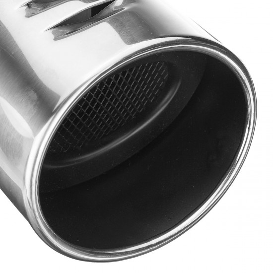 63MM Stainless Steel Car Tip End Trim Tailpipe Stainless Steel Muffler Exhaust For Car Auto