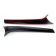 Car Rear Window Side Spoiler Canard Canards Splitter For Mercedes W166 ML Class ML63 ML250 ML330 GLE Class GLE63 GLE63s GLC250d 2012-2018