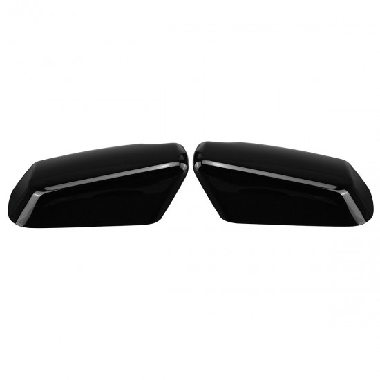 Car Rearview Door Mirror Cover Cap Left/Right For BMW E46 E39 325i 330i 525i 530i 540i 1998-2005