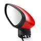 Electric Wing Door Mirror Painted Red Left Driver For Ford Fiesta Mk7 2008-2012