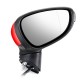 Electric Wing Door Mirror Painted Red Right Driver For Ford Fiesta Mk7 2008-2012