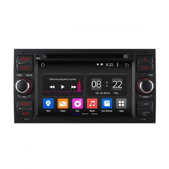 C180 OL-7295B DVD Player GPS Navigation Audio 2 DIN 2G RAM 1024X600 Quad Core WiFi Canbus