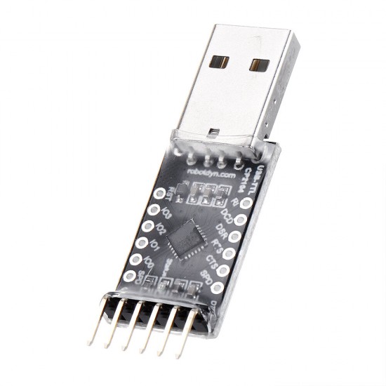 2Pcs CP2104 USB-TTL UART Serial Adapter Microcontroller 5V/3.3V Module Digital I/O USB-A