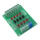 3.3V To 5V/12V/24V 4 Channel Optocoupler Isolation Board Isolated Module PNP Output PLC Signal Level Voltage Converter